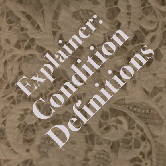 Condition Definitions - Picture 1 of 7